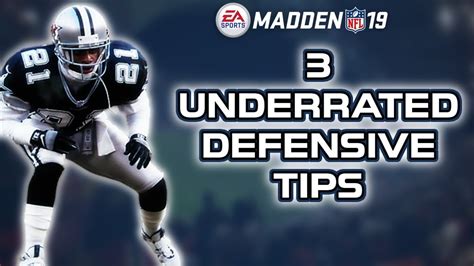 3 Underrated Madden Defensive Tips To Help You Get Better Madden 19