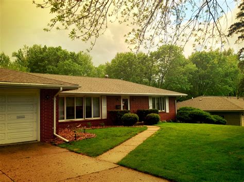 See more ideas about ranch makeover, brick ranch, mid century modern house. Mid-century modern brick ranch. Built in 1956. At sunset ...