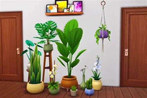 Sims 4 Plant Cc Pack By Maxsus Best Sims 4 Furniture Cc Packs In 2021