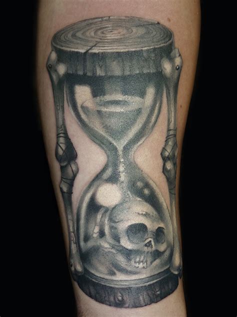 Hourglass Tattoo Wonderful Design