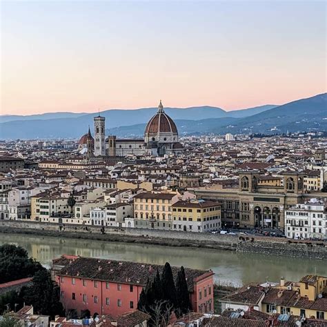 This View Standing On Top Of Piazzale Michelangelo Overlooking The