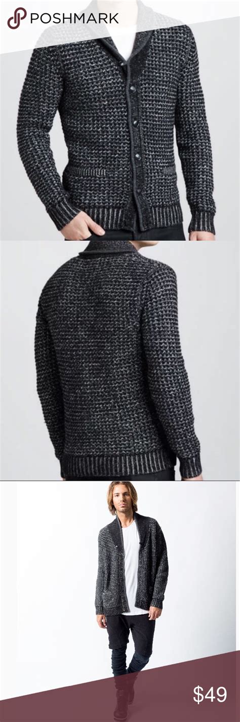 Rag And Bone For Target Mens Wool Cardigan Sweater Wool Cardigan Sweaters Wool Cardigan