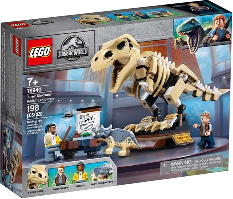 Lego Jurassic World 76940 T Rex Skelett In Der Fossilienausstellung
