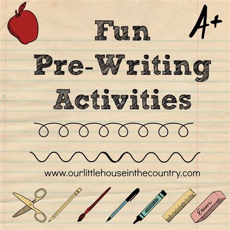 Writing Activities For Kindergarten Kindergarten