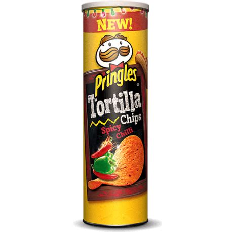 Pringles Tortilla Chips Spicy Chilli 160g from SuperMart.ae