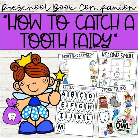 How To Catch A Tooth Fairy Book Companion Etsy