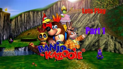 Lets Play Banjo Kazooie Part 1 Youtube