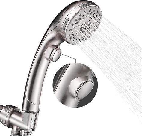 Shower Head High Pressure Setting Shower Head Hand Held With On Off