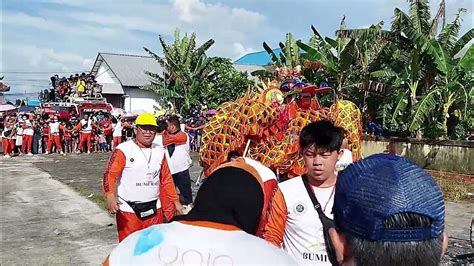 Ritual Pembakaran Naga Perkumpulan Sejahtera Pontianak Di Pemakaman Ybs