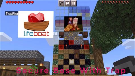 Minecraft Lifeboat Server Survival Mode Secure Surface Base Design Tour