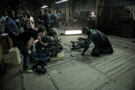 batman v superman dawn of justice behind the scenes ben affleck and zack snyder batman