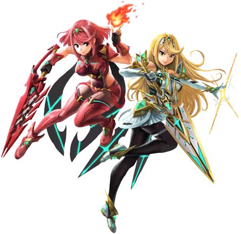 Pyra And Mythra Homura And Hikari Ssbu By Elevenzm On Deviantart Smash Bros Super