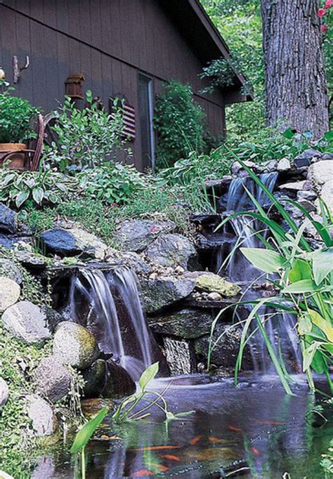 Backyard Garden Waterfalls Homemydesign