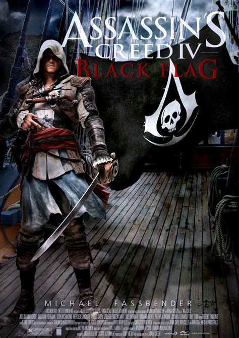 Assassin S Creed Iv Black Flag Movie Poster By Skitt Les On Deviantart
