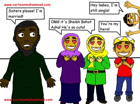 Cartoon Muslim The Need For Muslim Women Leaders