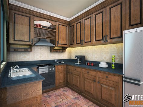 Interior Design Uganda Traditional Solid Wood Small Kitchen Design By