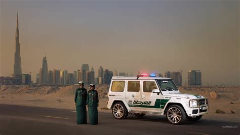2013 Brabus B63s 700 Widestar Dubai Police Edition Hd Wallpaper
