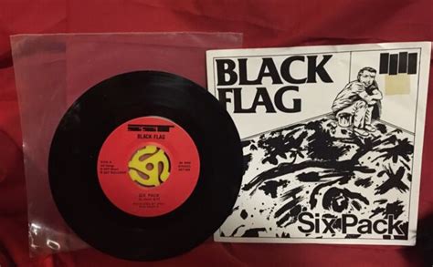 Black Flag ‎six Pack 7 Rare 1st Press Vinyl Hardcore Mint Ebay