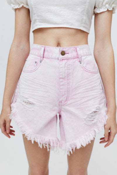 Bdg Carla High Waisted Denim Cutoff Short In 2021 High Waisted Denim