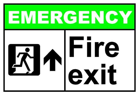 Emergency Exit Clipart 20 Free Cliparts Download Images On Clipground