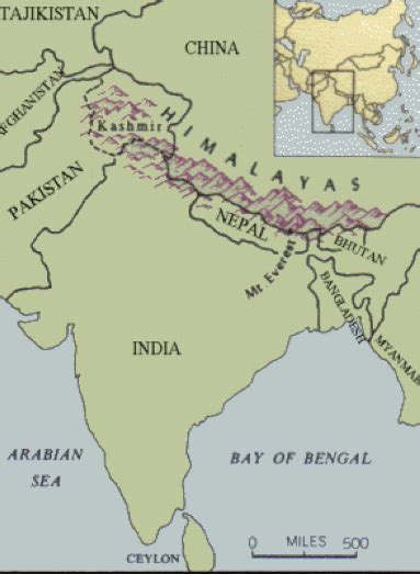 The Himalayas Geography Webquest