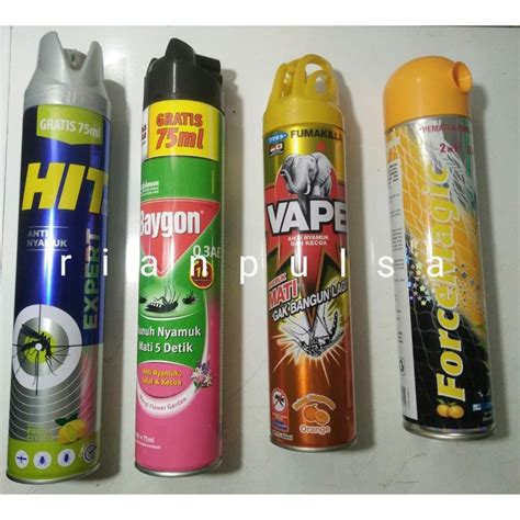 Jual BAYGON HIT Obat Anti Nyamuk Spray Kecoa Serangga Aerosol Semprot