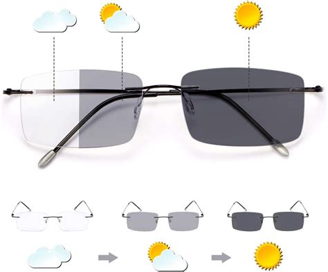 photochromic progressive multifocal reading glasses transition sunglasses sun readers blue light