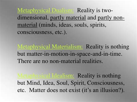 Ppt What Is Metaphysics Powerpoint Presentation Id242793