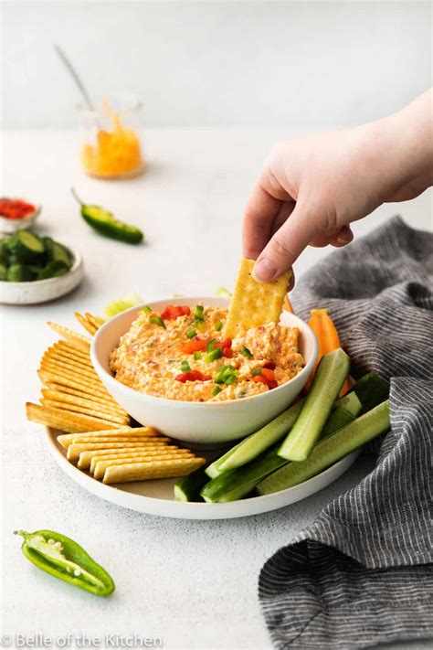 Pimento Cheese Dip Recipe Belle Of The Kitchen