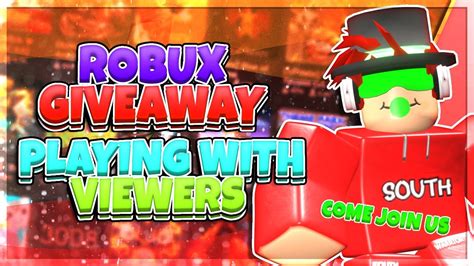 🔴roblox live stream playing with viewer robux giveaway battle pass giveaway youtube
