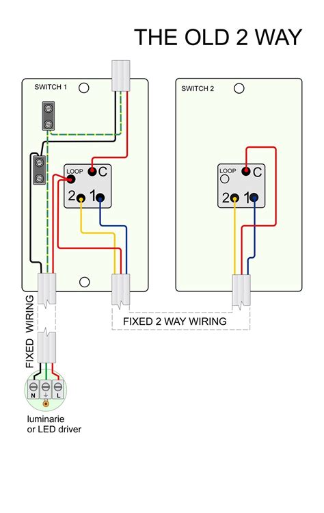 2 Way Switch Wiring Diagram Motion