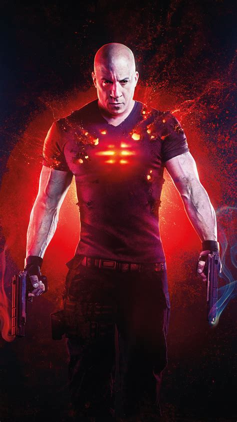 Download Bloodshot Movie Poster Vin Diesel 4k Wallpaper Bloodshot