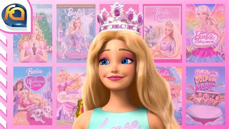 All Barbie Movies Princess Memories Unlocked YouTube