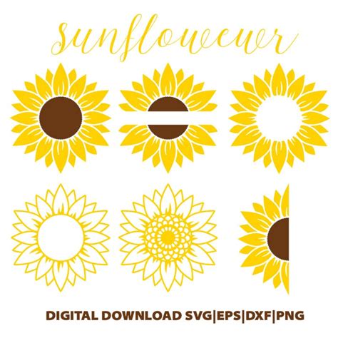 Free Multi Layered Sunflower Svg For Cricut - Free Layered SVG Files