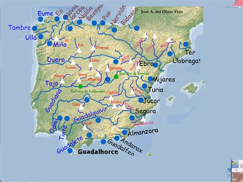 Mapa De Espana Y Portugal Por Provincias Mapa De Rios Images