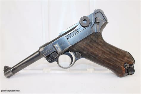 1937 Dated Wwii Mauser S42 Code Luger Pistol