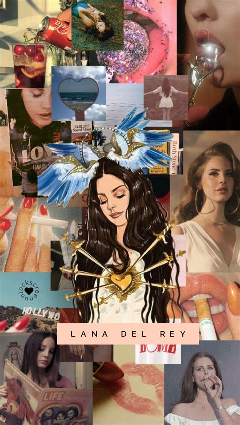 Lana Del Rey Aesthetic Music Iphone Wallpaper Wallpaper Android