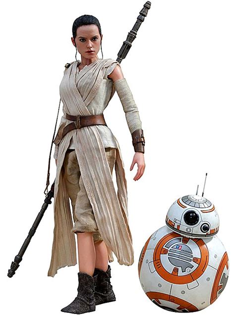 Star Wars The Force Awakens Rey Bb 8 16 Collectible Figure Hot Toys