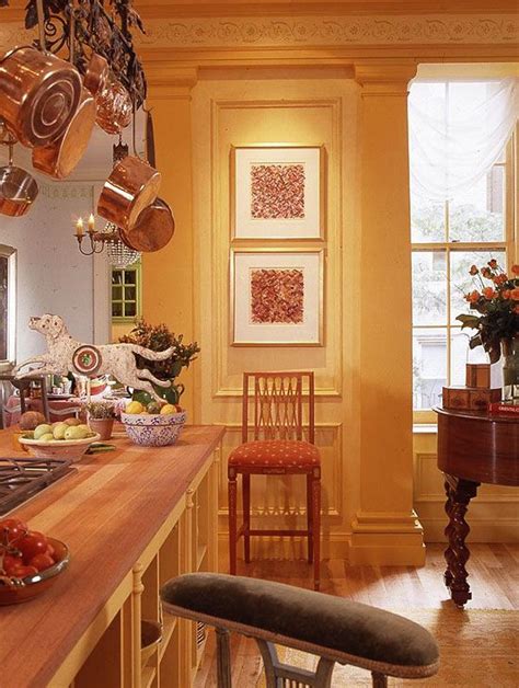 Glorious Golden Kitchen Traditional Home Mary Douglas Drysdale Decorating Your Home Interior