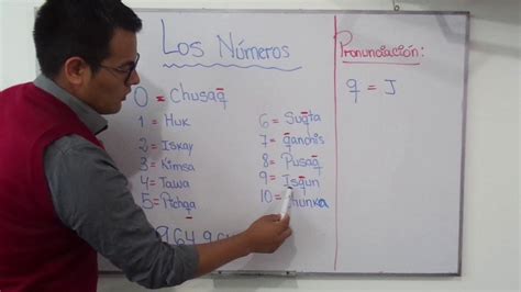 Los Número En Quechua Youtube