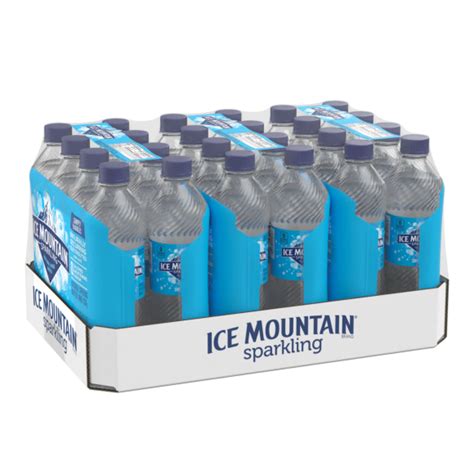 Ice Mountain® Unflavored Sparkling Water 16 Oz 24 Pack Readyrefresh