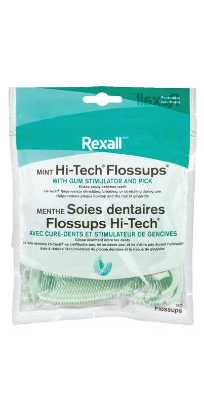 Buy Rexall Dental Flosser Mint At Wellca Free Shipping 35 In Canada