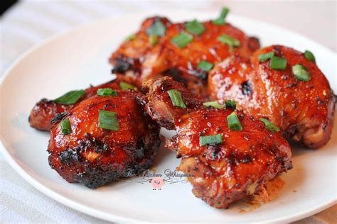 Pressure Cooker Asian Sticky Ginger Chicken Thighs