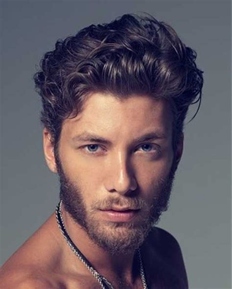 Read on to discover the different ways to style men's curly hair, plus. Curly hair men, Mens hairstyles medium, Wavy hair men