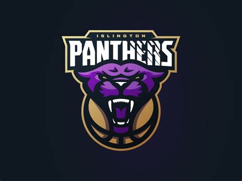 Panthers Sports Logo Design Panther Logo Sports Team Logos