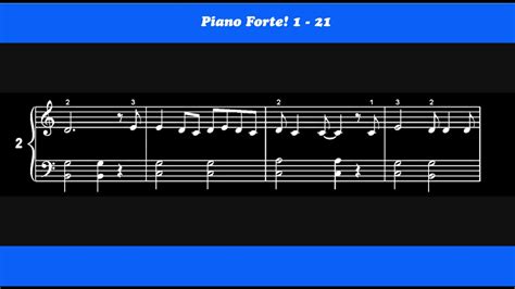 Used chiefly as a direction. Voorbeeld Piano Forte! 1 les 21 - YouTube