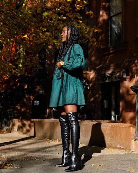 Your Guide To Styling Thigh High Boots