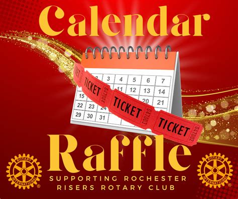 Lets Complete Our Annual Calendar Raffle Ticket Sales Rotary Club Of