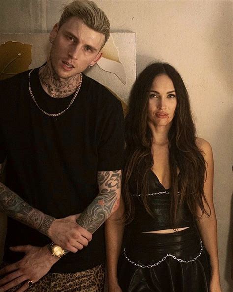 Nearly Naked Megan Fox Points Gun At Machine Gun Kelly S Crotch In New My Xxx Hot Girl