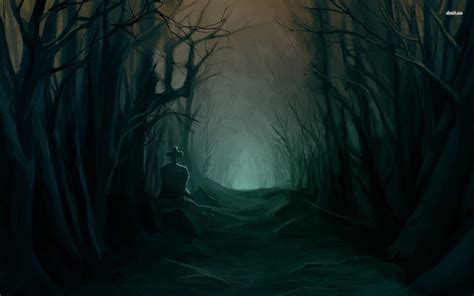 Dark Forest Landscapes